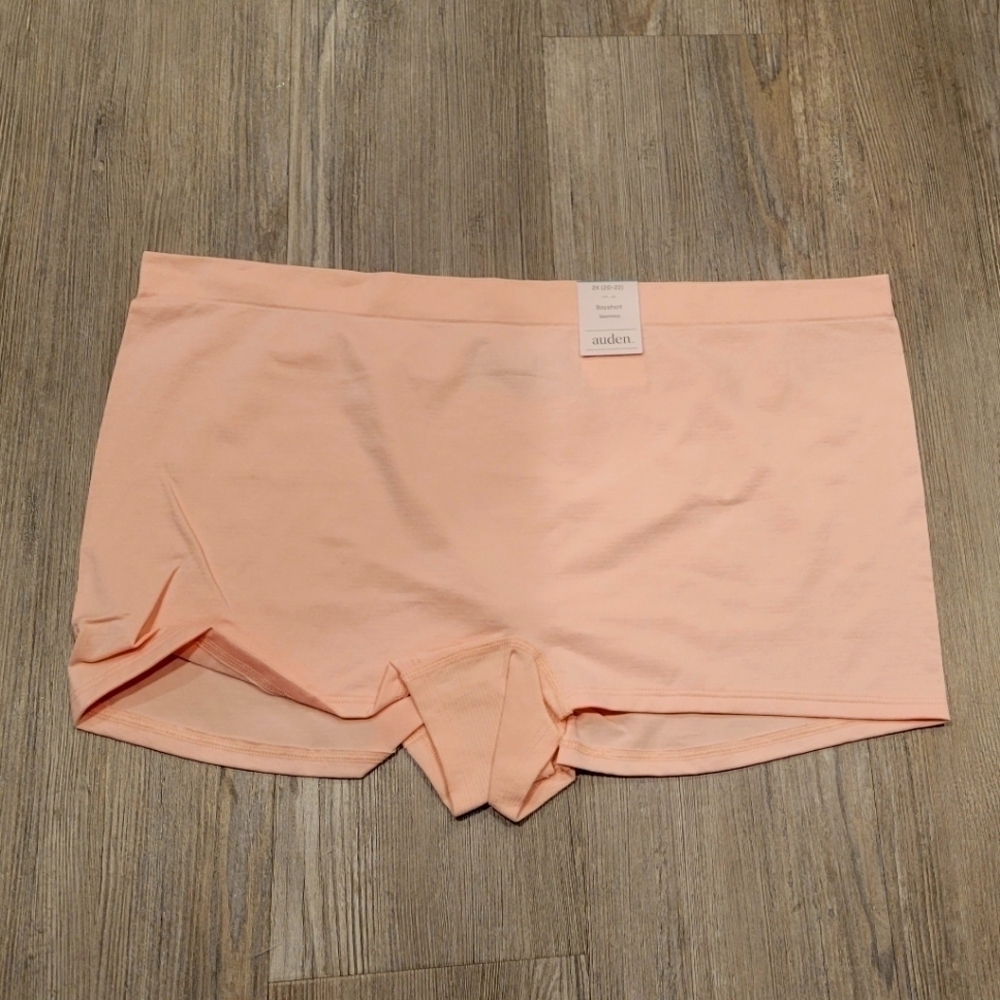 𝅺6 Pack | Women's Plus Size Seamless Boy Shorts Size 2X